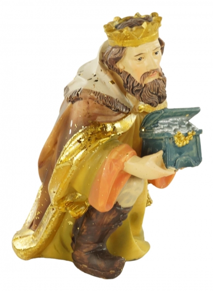 Detaillierte Krippenfiguren Heilige drei Könige 3-tlg., ca. 15 cm, K 077-02