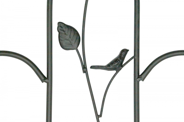 Gerades Rankgitter Mailand ca. 118 cm - Gartendekoration