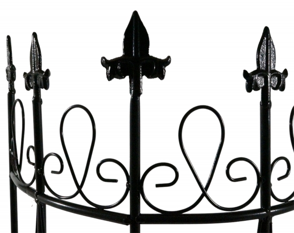 Halbrundes Rankgitter Malaga groß ca. 148 cm - Gartendekoration