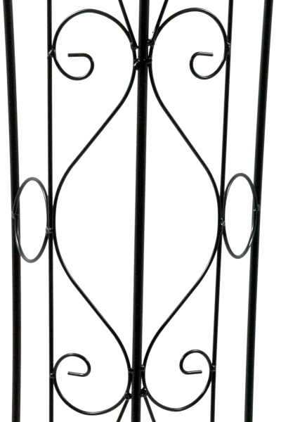 Preview: Halbrundes Rankgitter Malaga klein ca. 122 cm - Gartendekoration