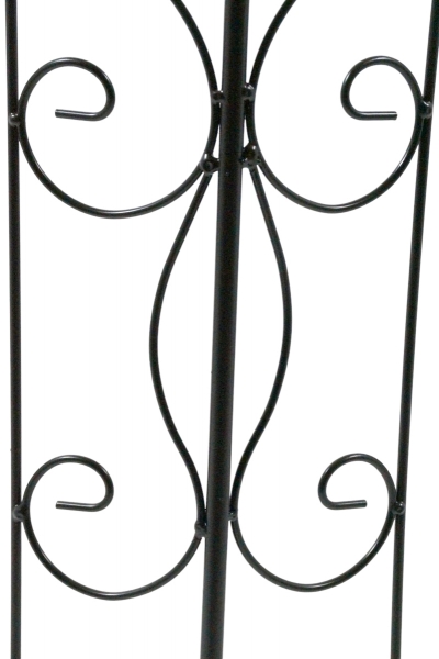 Preview: Halbrundes Rankgitter Malaga klein ca. 122 cm - Gartendekoration