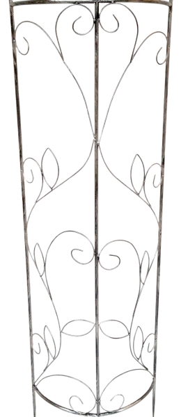 Preview: Halbrundes Rankgitter Marta ca. 148 cm - Gartendekoration