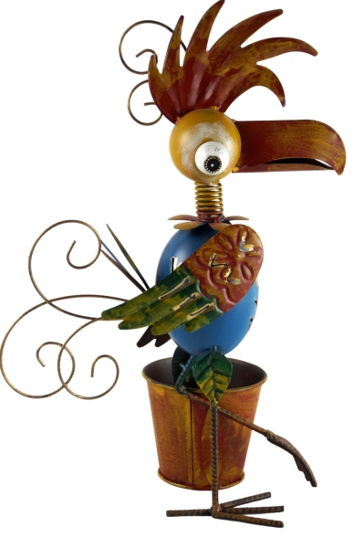 Pflanztopf Pepe blau ca. 40 cm - Gartendekoration