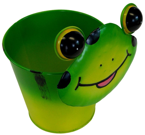 Blumentopf Frosch - Gartendekoration