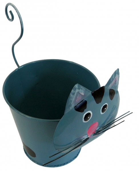 Blumentopf Katze - Gartendekoration