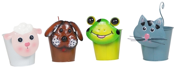 Blumentopf Frosch - Gartendekoration
