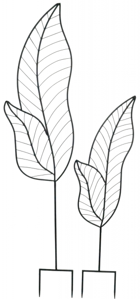 Rankgitter Rankblatt klein ca. 120 cm - Gartendekoration