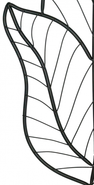 Preview: Rankgitter Rankblatt klein ca. 120 cm - Gartendekoration