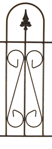 Preview: Rankzaun / Steckzaun / Beetbegrenzung 3 Bögen ca. 65 cm - Gartendekoration