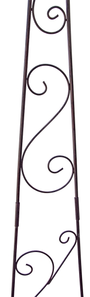 Preview: Rosenbogen Lilia ca. 230 cm - Gartendekoration