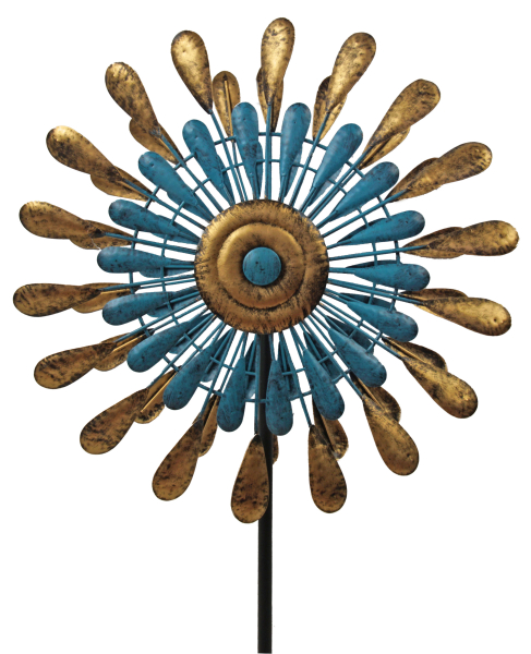 Elegantes Windrad – Kunstvolles Design aus Metall für Ihren Garten