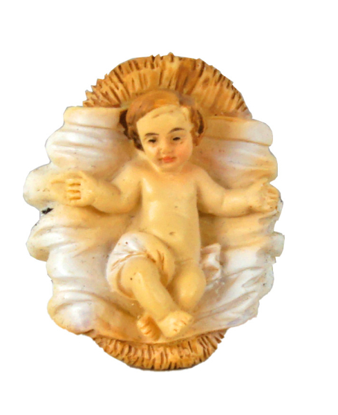 Heilige Familie K204-01 – 3 tlg. -ca. 8 cm - liebevoll gestaltete Krippenfiguren für Ihre Weihnachtskrippe