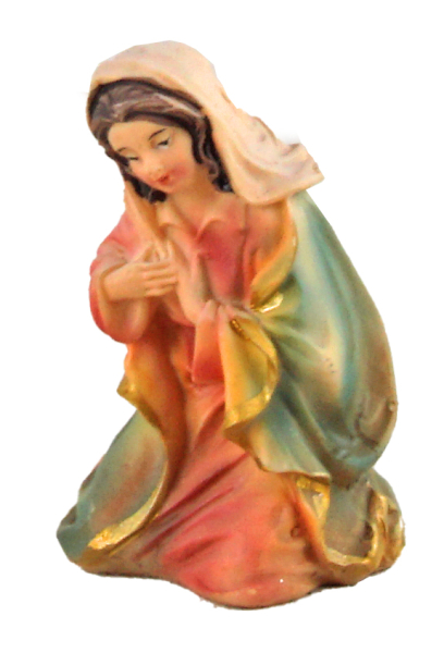 Heilige Familie K 004-01 ca. 8 cm - 4-tlg. – Zauber der Heiligen Nacht