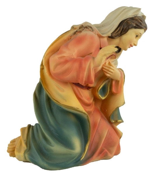 Faszinierende Krippenfiguren Heilige Familie 4-tlg., ca. 19 cm, K 115-01