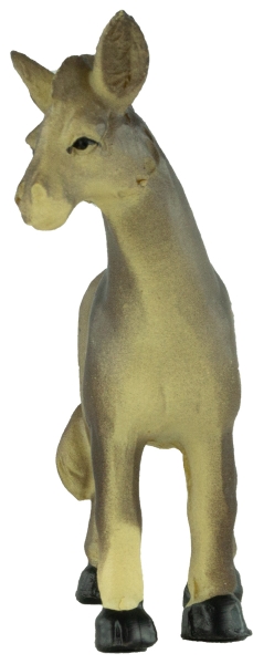 Handbemalte Krippenfiguren Ochse und Esel 2-tlg., ca. 7 cm, K 177-03