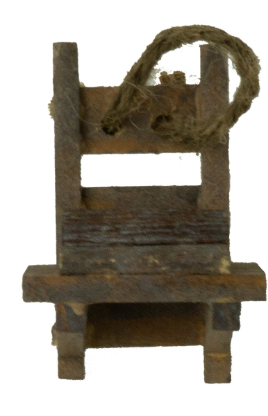 Holzkraxe - Krippenzubehör, ca. 6 cm