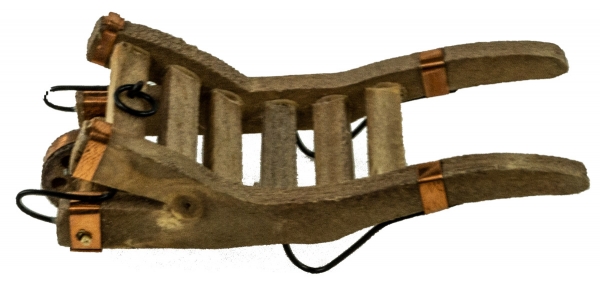 Sackkarre - Krippenzubehör, ca. 8 x 3 x 2,5 cm