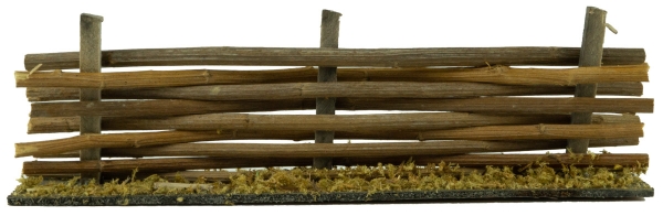Weidenzaun klein - Krippenzubehör, ca. 4,5 x 14 cm