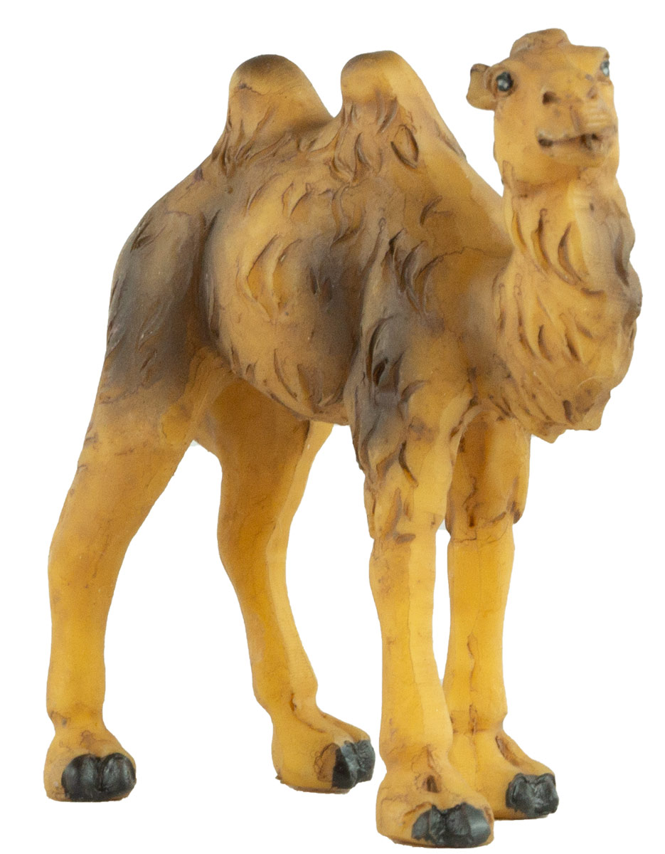 Höhe 8cm. Krippenfiguren Krippentiere Kleines Kamel aus Polyresin 