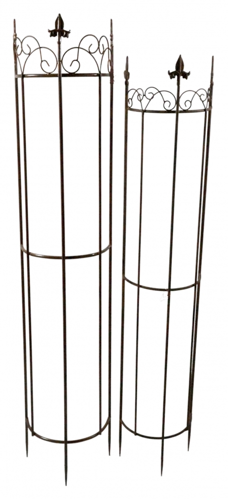 Halbrundes Rankgitter Clematis groß ca. 148 cm - Gartendekoration