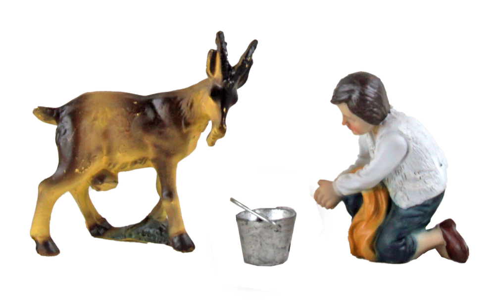 Ziegenmelker – ein Stück gelebte Herzenswärme für die Weihnachtskrippe