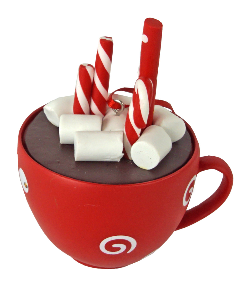Weihnachtliche Tassen-Anhänger – Festliche Dekoration mit süßen Details