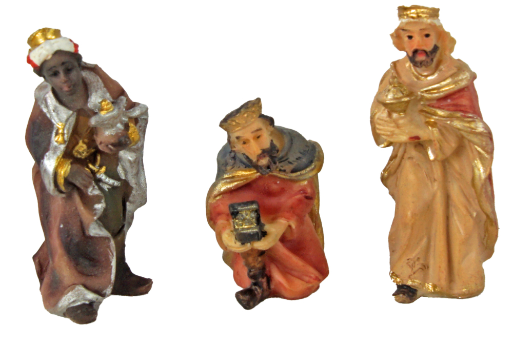 Bezaubernder Krippenfigurensatz K 179 - Höhe ca. 5 cm / 11tlg.