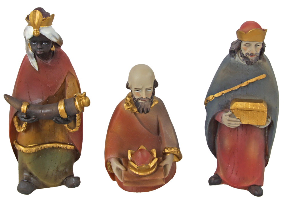 Wunderschönes Krippenfiguren-Set K 36-10 / Höhe ca. 10 cm - 16 tlg.