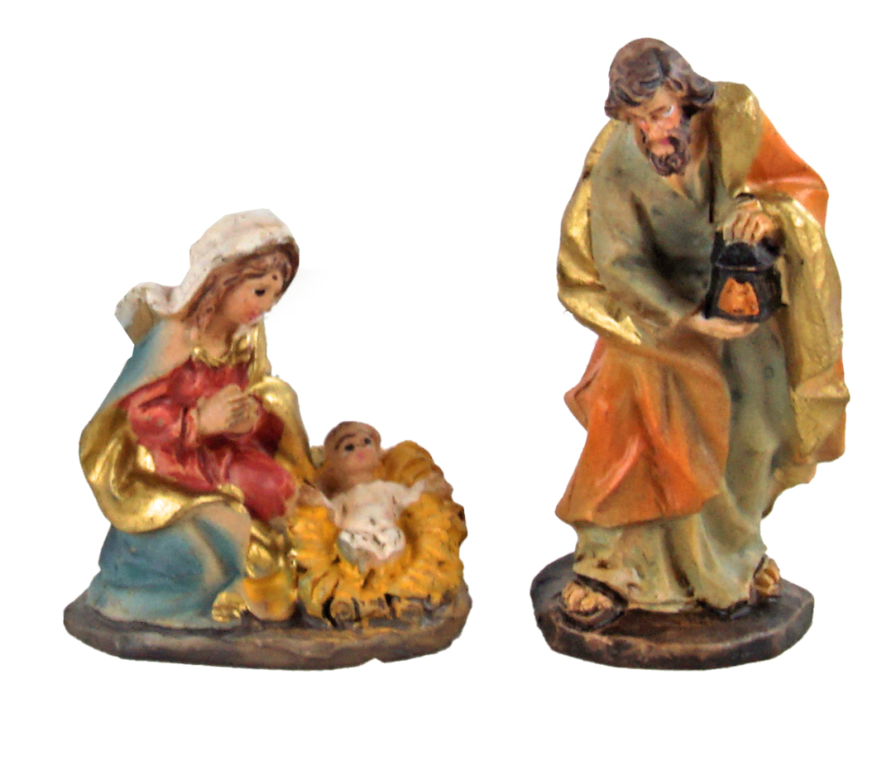 Traditionelles Krippenfiguren-Set K 445– Weihnachten zum Leben erweckt