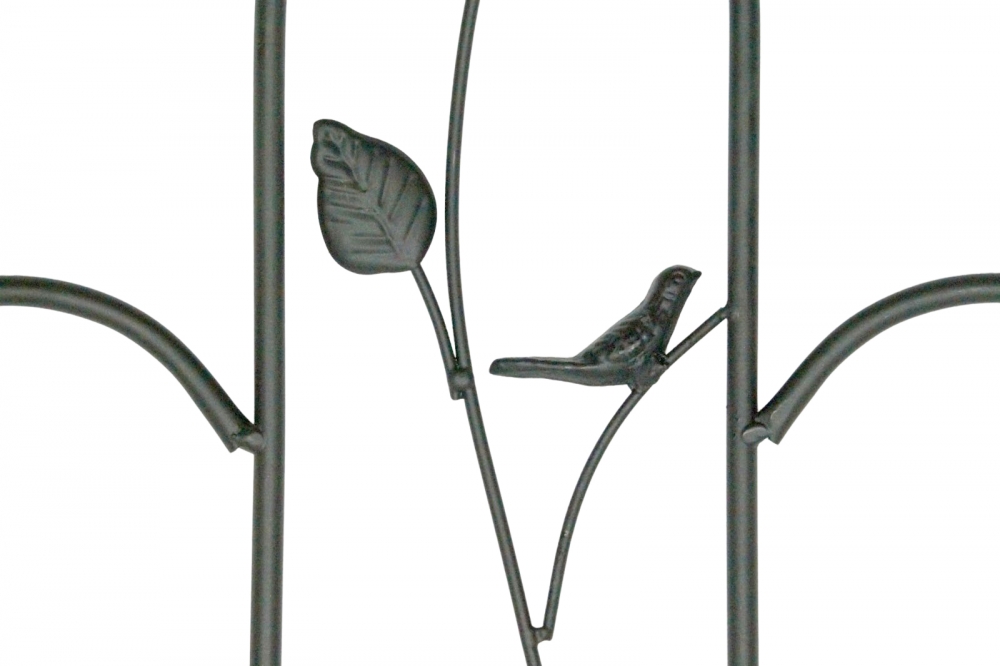 Gerades Rankgitter Mailand ca. 118 cm - Gartendekoration