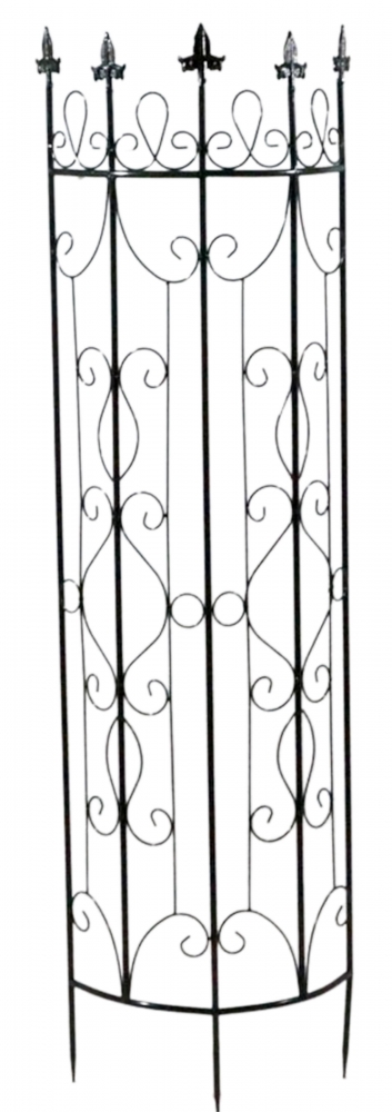 Halbrundes Rankgitter Malaga groß ca. 148 cm - Gartendekoration