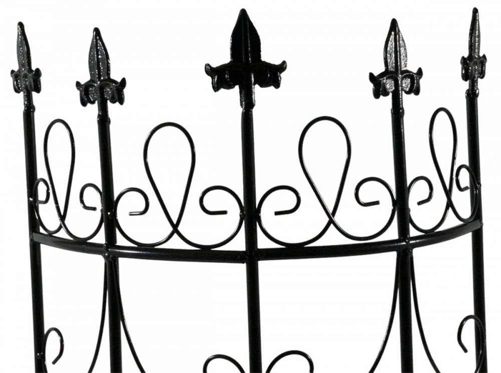 Halbrundes Rankgitter Malaga groß ca. 148 cm - Gartendekoration