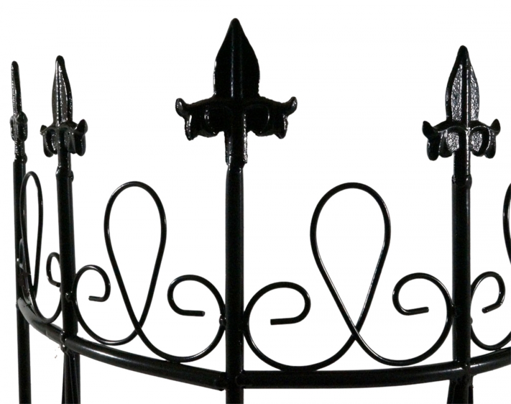 Halbrundes Rankgitter Malaga groß ca. 148 cm - Gartendekoration