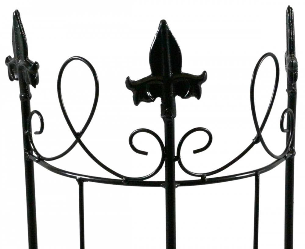 Halbrundes Rankgitter Malaga klein ca. 122 cm - Gartendekoration