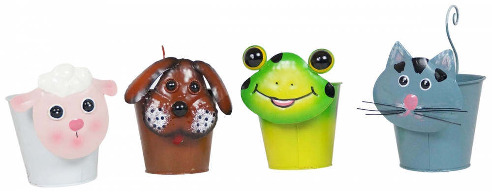 Blumentopf Frosch - Gartendekoration