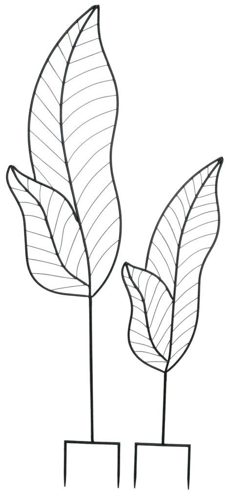 Rankgitter Rankblatt klein ca. 120 cm - Gartendekoration