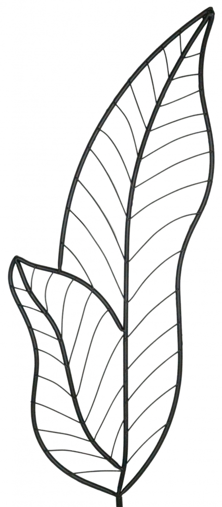 Rankgitter Rankblatt klein ca. 120 cm - Gartendekoration