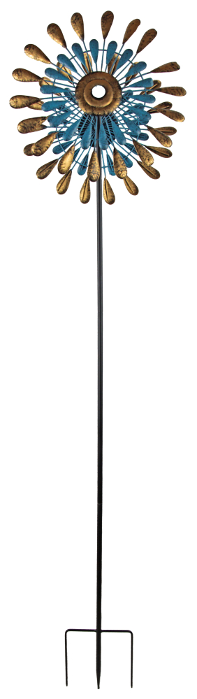 Elegantes Windrad – Kunstvolles Design aus Metall für Ihren Garten