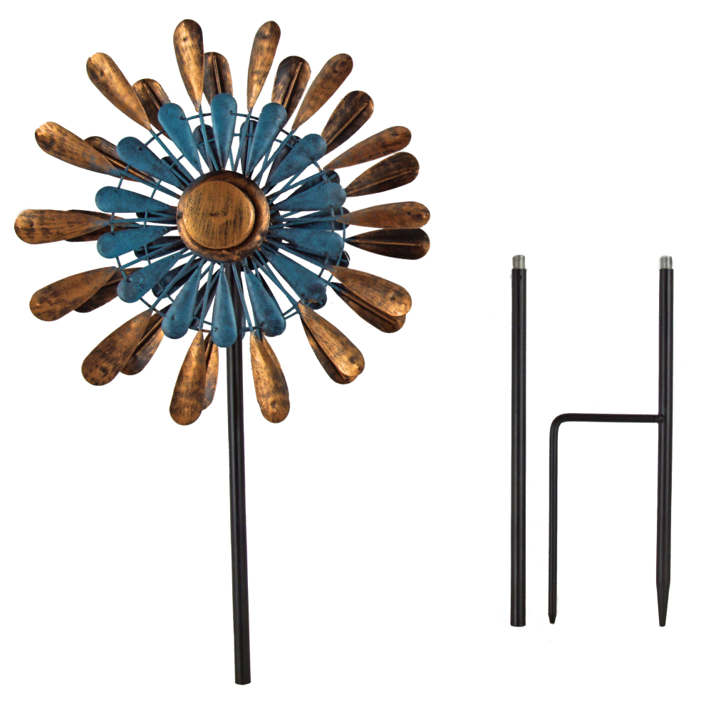 Elegantes Windspiel im Blumen-Design – Ein Hauch von Charme für Ihren Garten