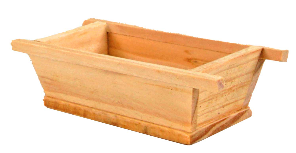 Holzzuber – Zubehör für die Weihnachtskrippe