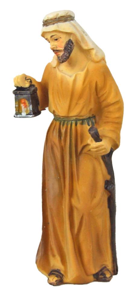 Heilige Familie K204-01 – 3 tlg. -ca. 8 cm - liebevoll gestaltete Krippenfiguren für Ihre Weihnachtskrippe