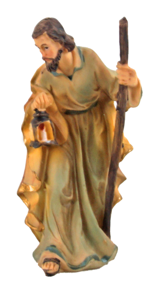 Heilige Familie K 004-01 ca. 8 cm - 4-tlg. – Zauber der Heiligen Nacht