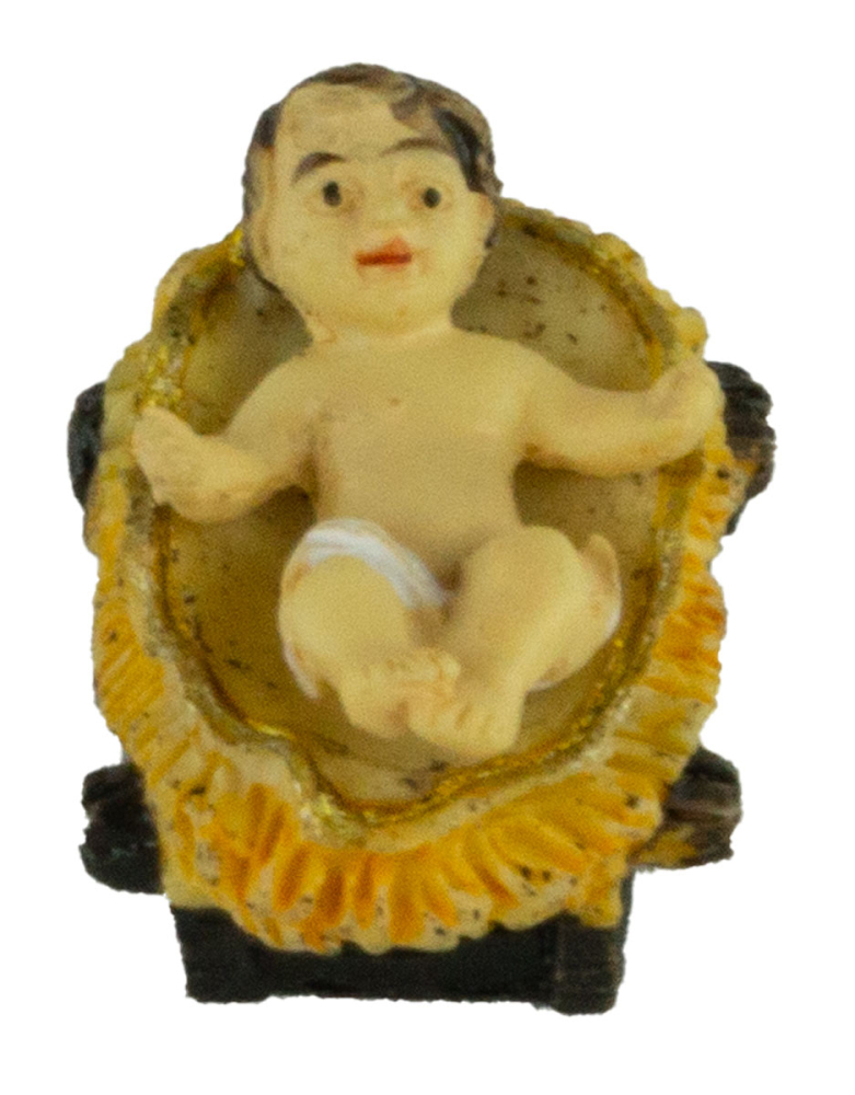 Minimalistische Waldkrippe inkl. heiliger Familie K 9635, Maße: ca. 10 x 18 cm