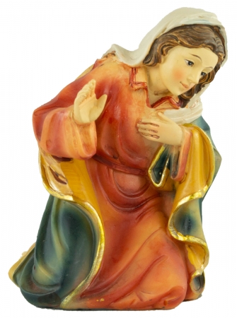 Faszinierende Krippenfiguren Heilige Familie 4-tlg., ca. 15 cm, K 077-01