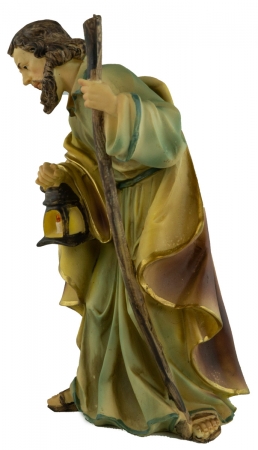 Faszinierende Krippenfiguren Heilige Familie 4-tlg., ca. 19 cm, K 115-01