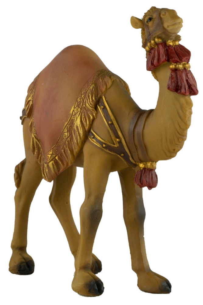 Handbemalte Krippenfigur Kamel, ca. 12,5 cm, T 134-1