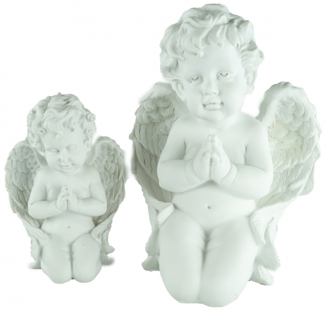 Lieblicher Engel betend groß ca. 30 cm - Dekoration