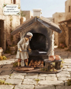 Handgemachtes Krippen-Backhaus Z 2003M – liebevolles Zubehör für Ihre Weihnachtskrippe