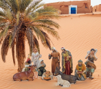 Orientalischer Krippenfigurensatz K 203 - ca. 10 cm – liebevoll handbemalt & detailreich gestaltet