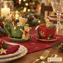 Weihnachtliche Mäuse in Tassen – Charmante Weihnachtsdekoration